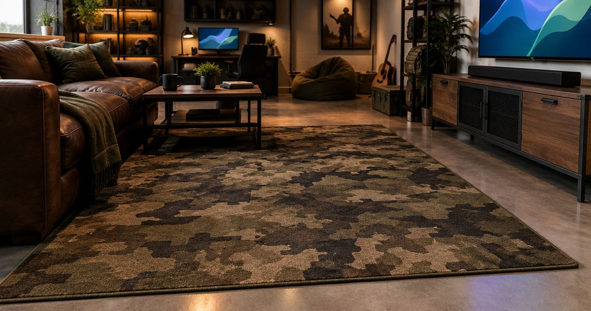 Best tactical rugs for man caves in 2026