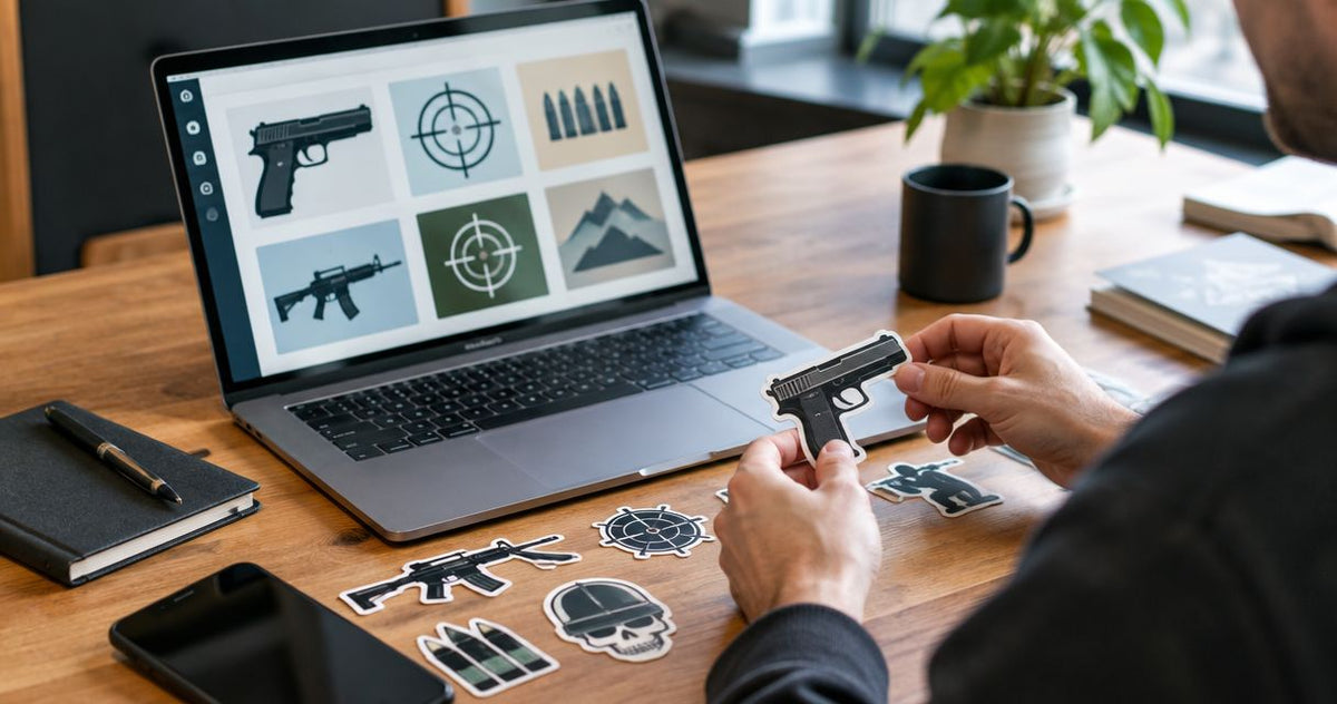 eBay alternatives for gun-themed stickers in 2026
