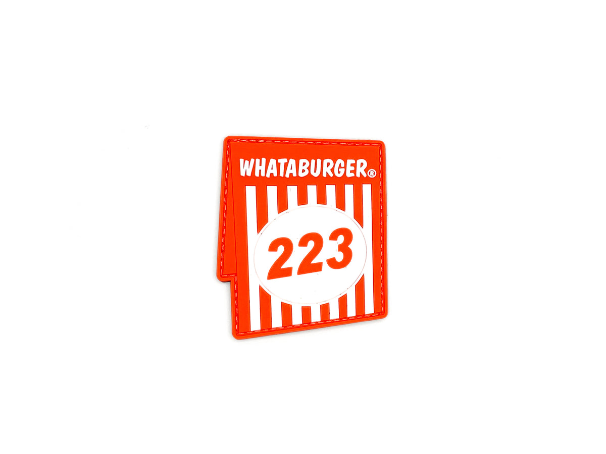 Whataburger 223 Morale Patch — Morale Patche by Stickthison (view 4)