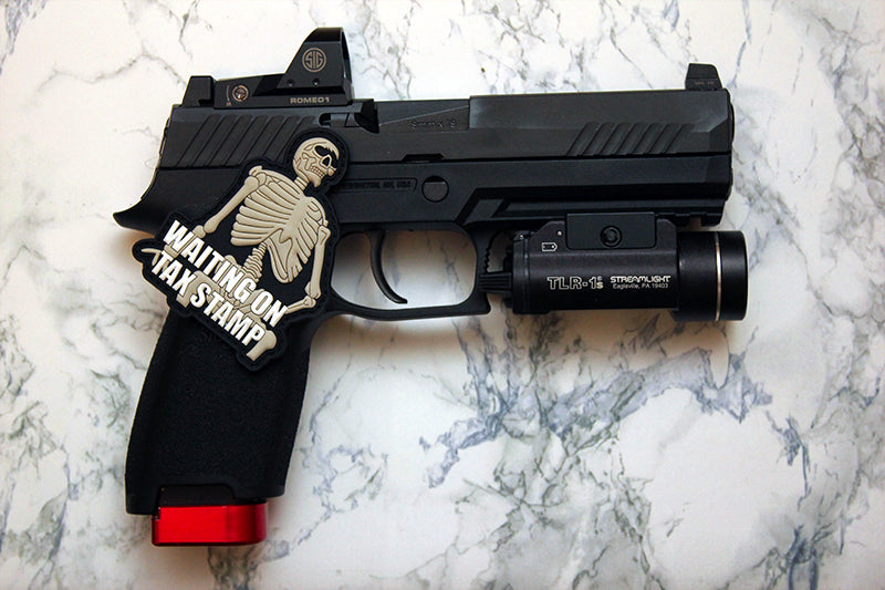 Tax Stamp Morale Patch — PVC morale patch by Stickthison (view 5)