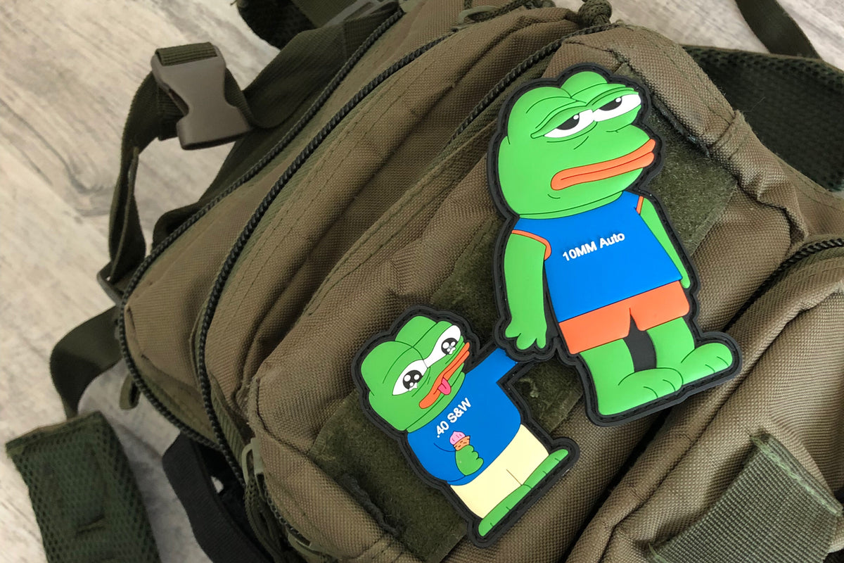 Sad Pepe Morale Patch — PVC morale patch by Stickthison