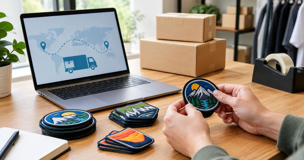 How much does shipping cost for custom patches in 2026?