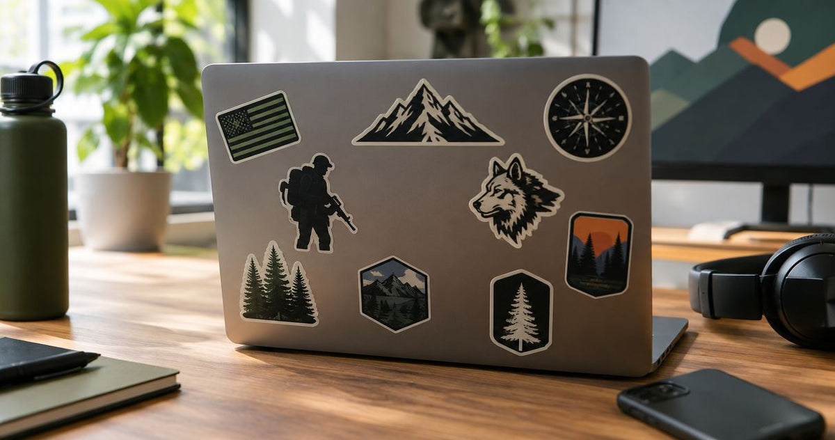Best tactical stickers for laptops and cases in 2026