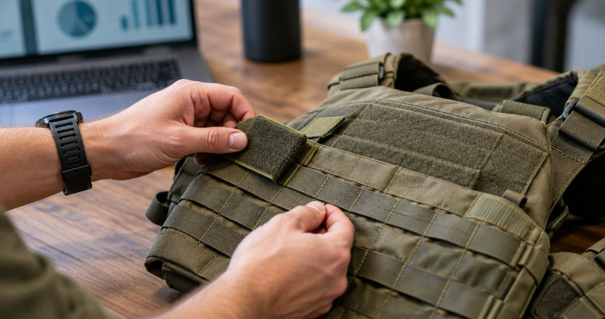 Can velcro patches damage plate carrier webbing over time?