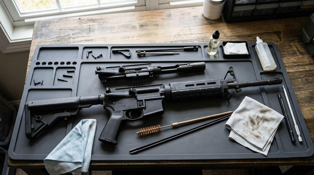 Best gun cleaning mats for AR-15 rifles in 2026