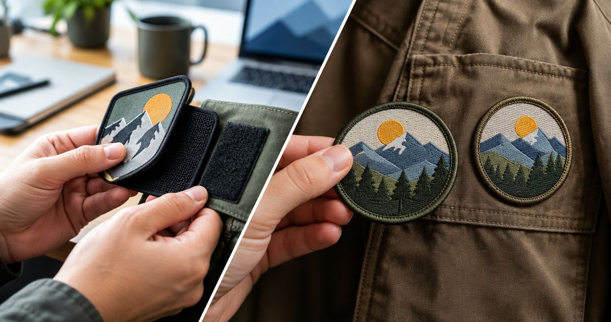 Are velcro-backed patches better than sew-on morale patches?