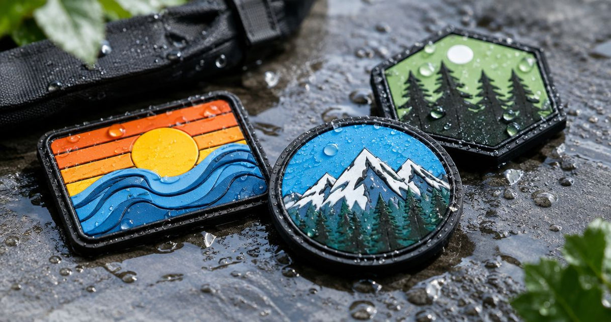Can custom PVC patches be made waterproof?