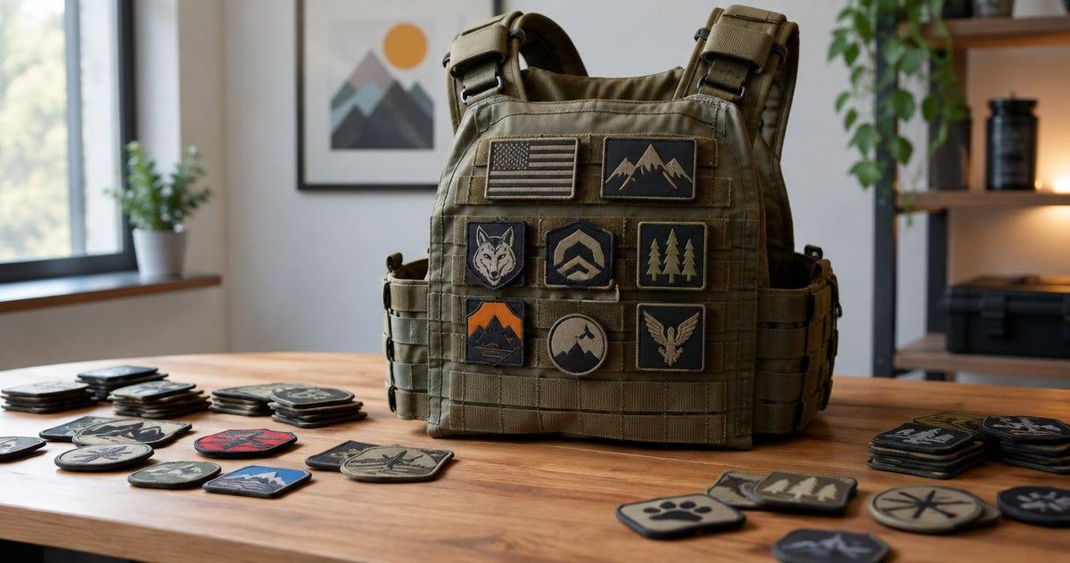 How many patches can you fit on a plate carrier?