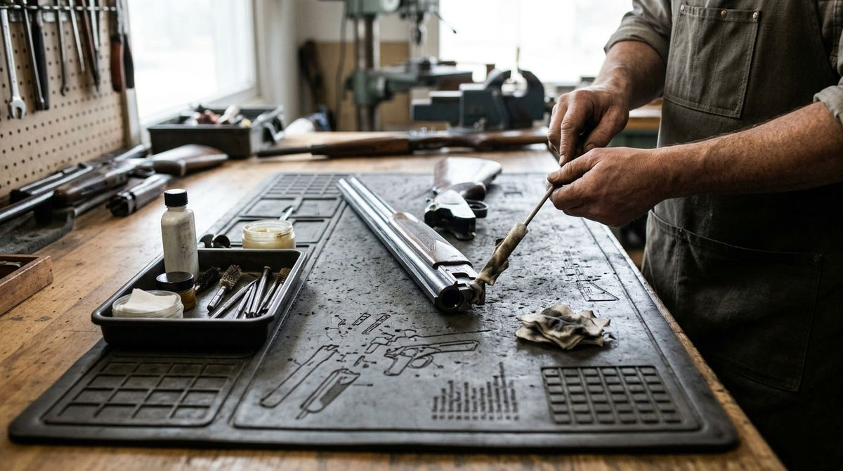 Gun cleaning mats for gunsmiths: complete 2026 guide