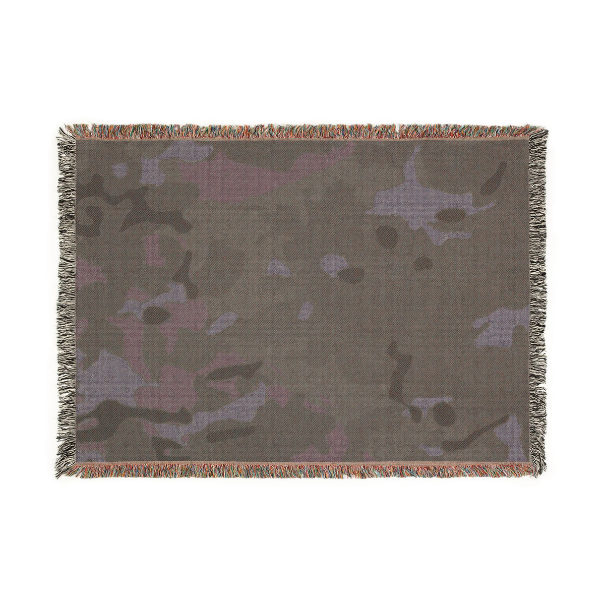 Camouflage Woven Blanket