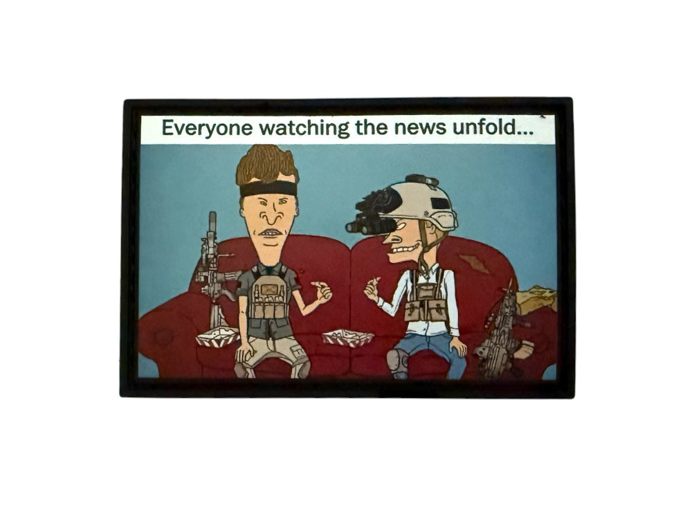 Us Watching The News
