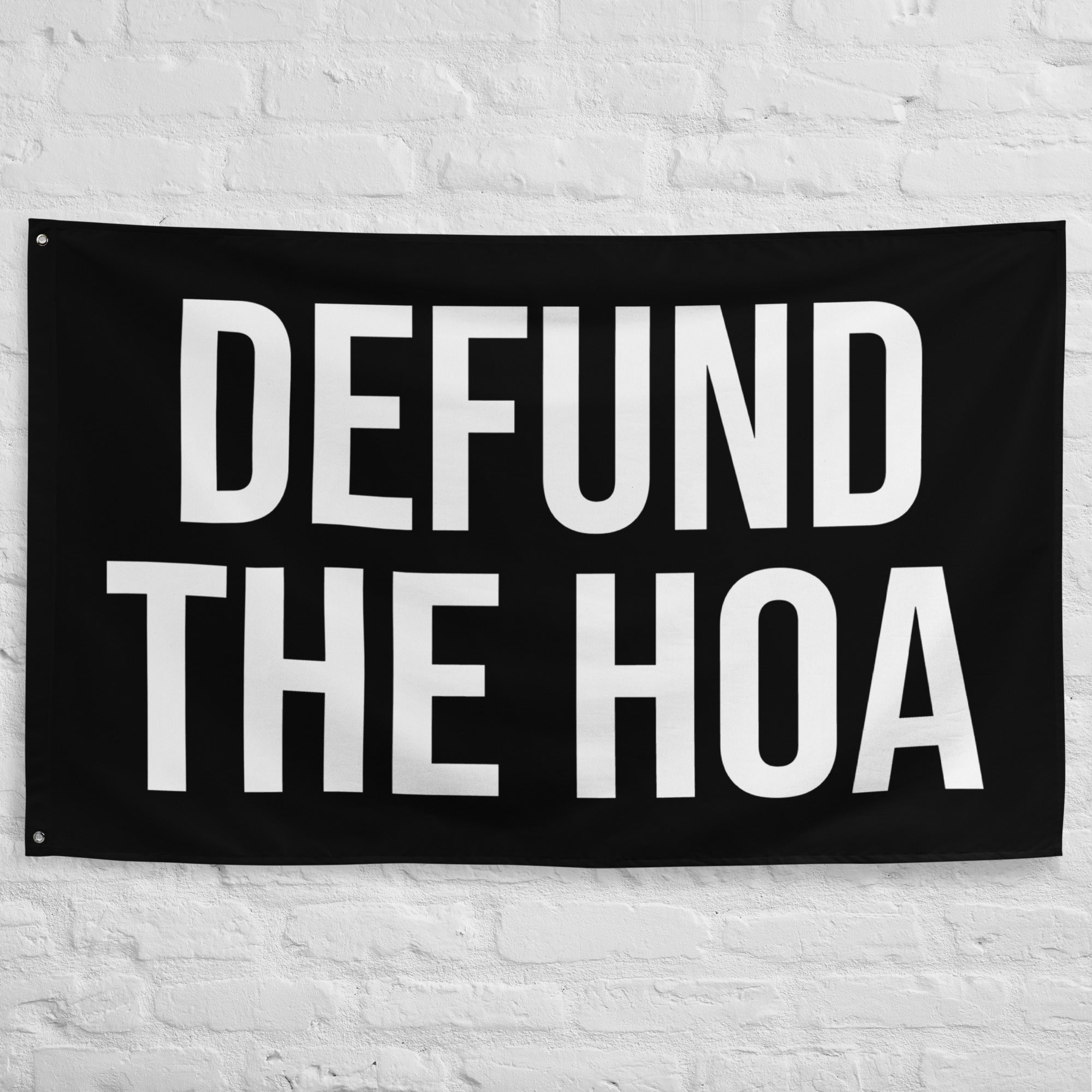 Defund The HOA Flag