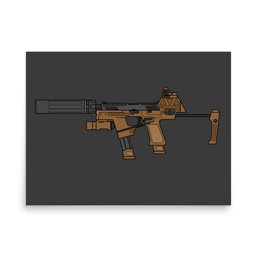 Flux Raider Print