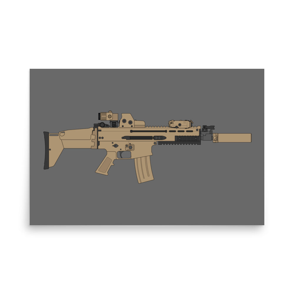 Scar 16 Print – Stickthison