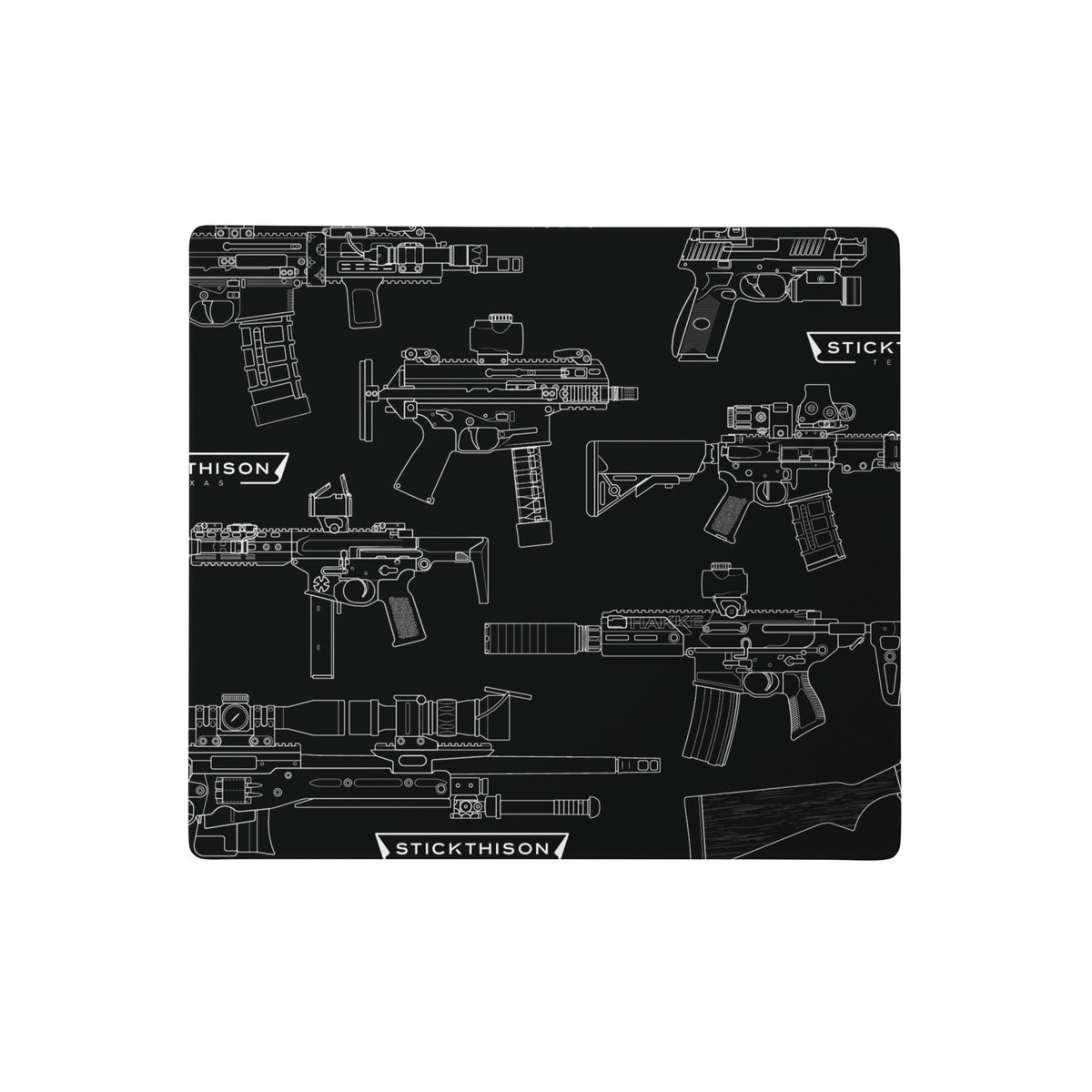 Gunsmith Mat (Firearm Collage) – Stickthison