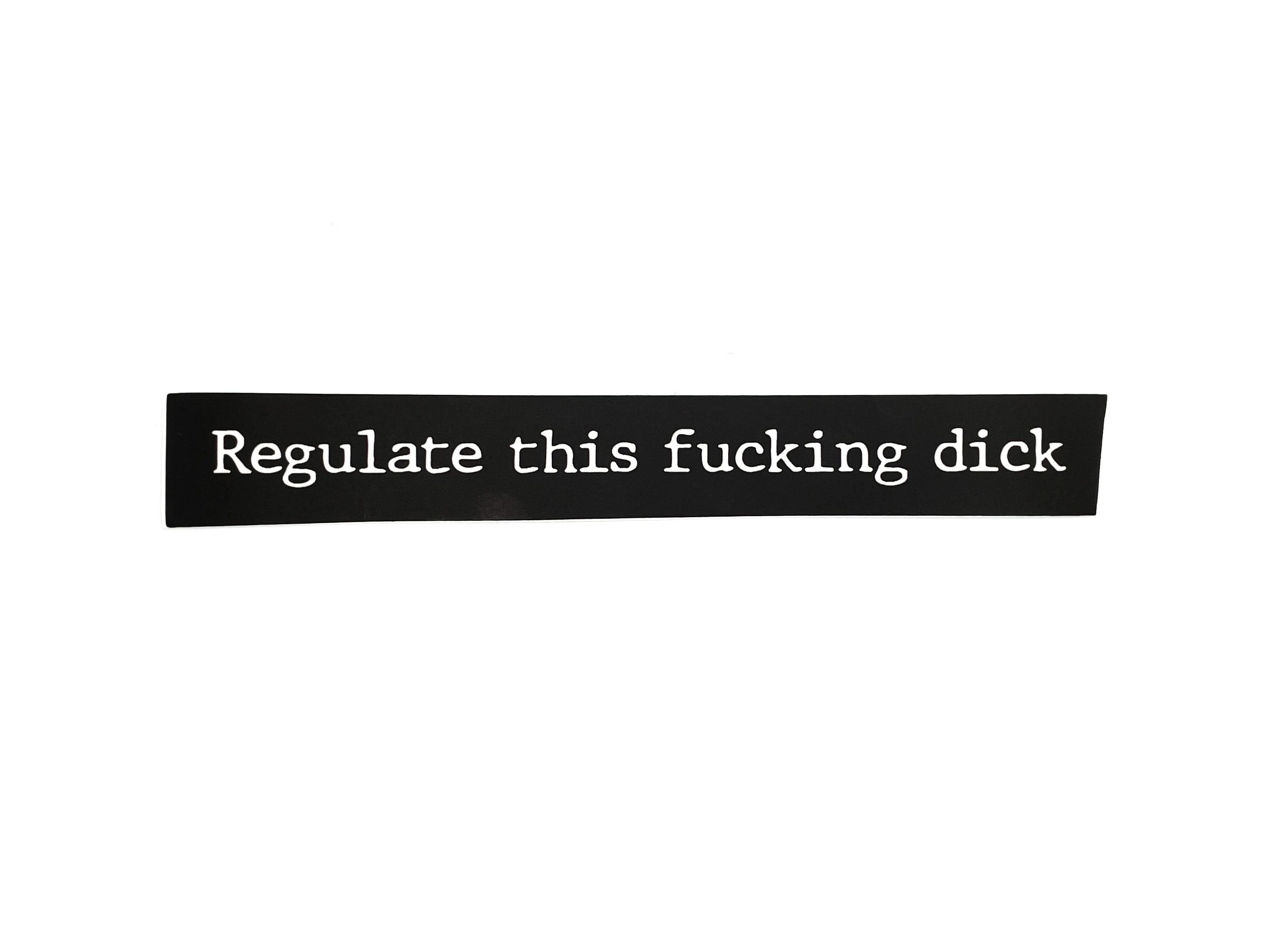 Regulate this d1c|< Sticker