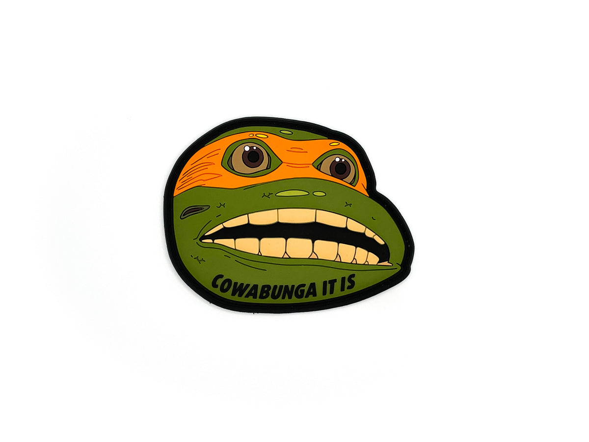 Cowabunga It Is Morale Patch – Stickthison