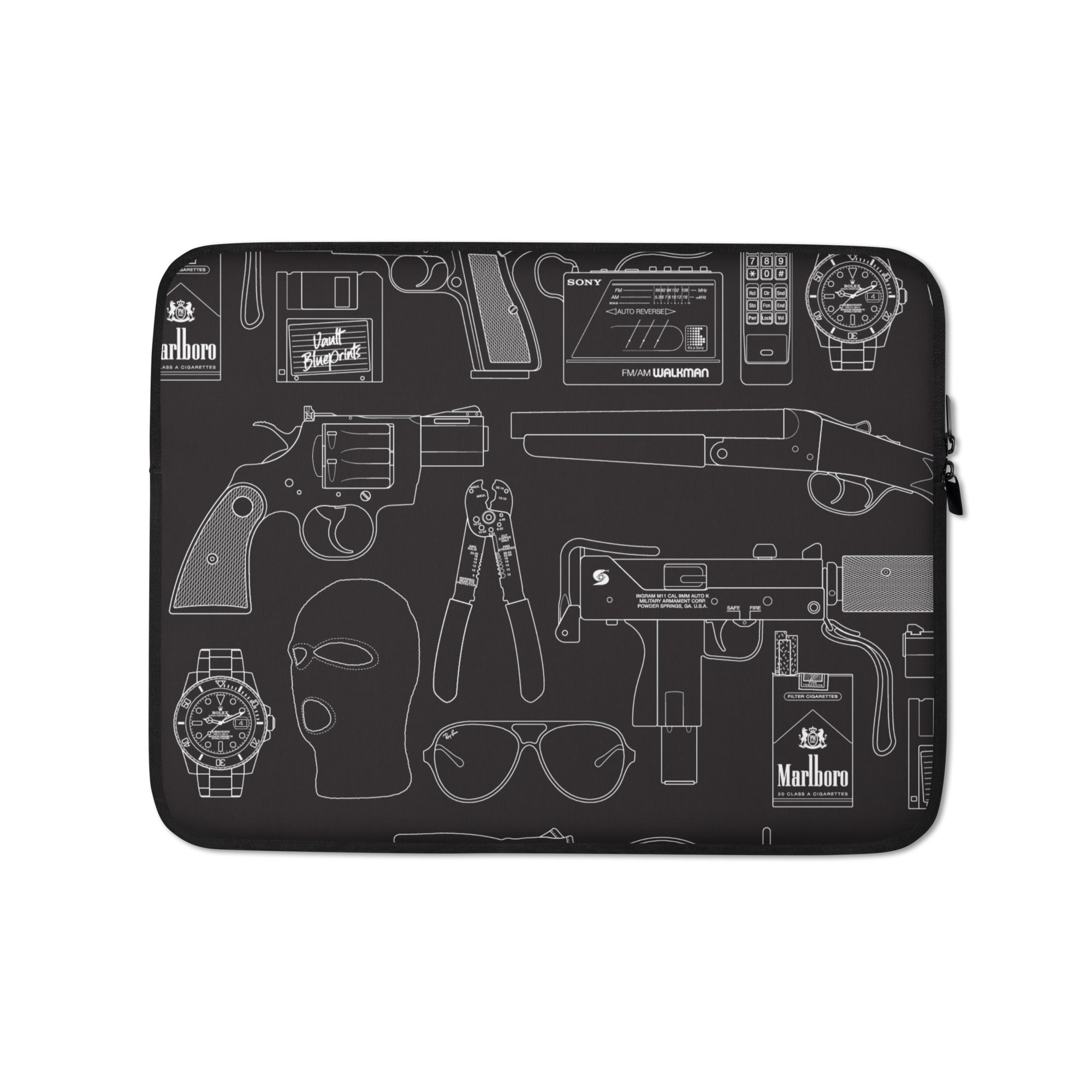 Bank Robber Laptop Sleeve