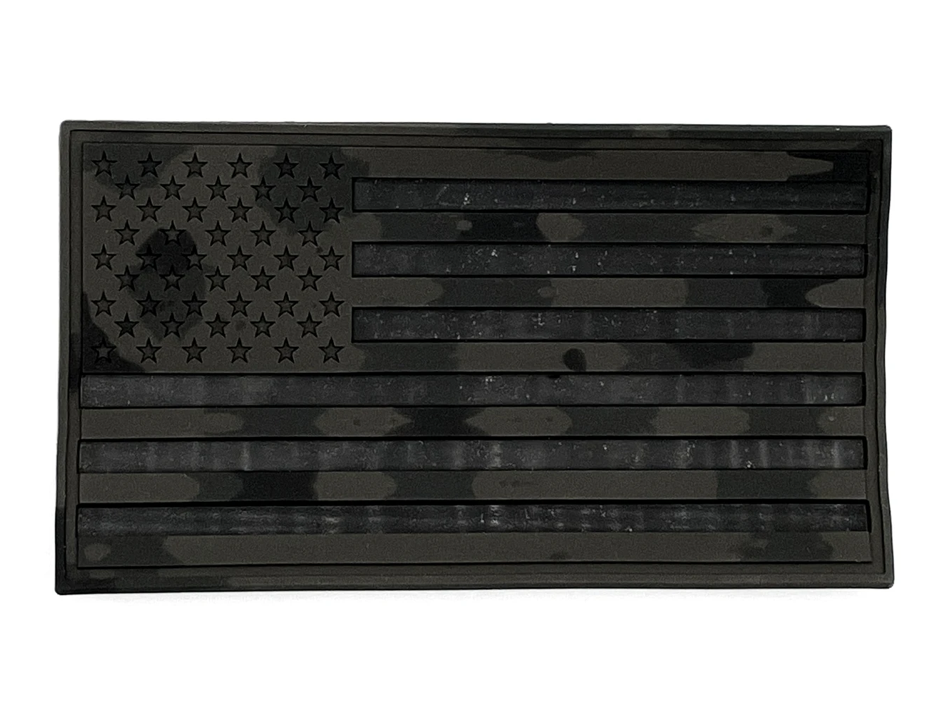 Blended Camo Multicam Black American Flags
