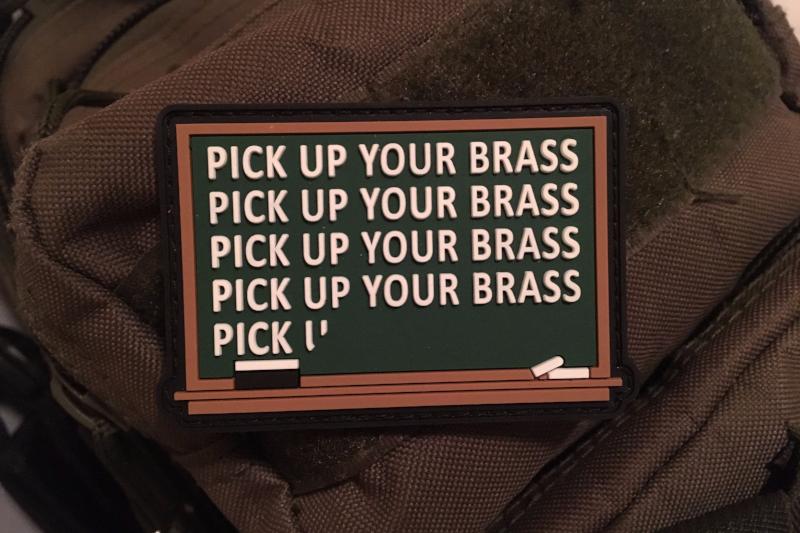 Pick Up Your Brass Morale Patch