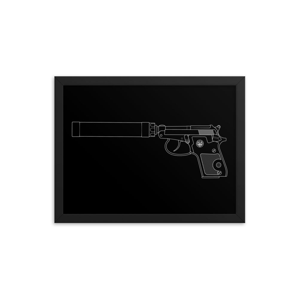 Beretta 21a Framed Print