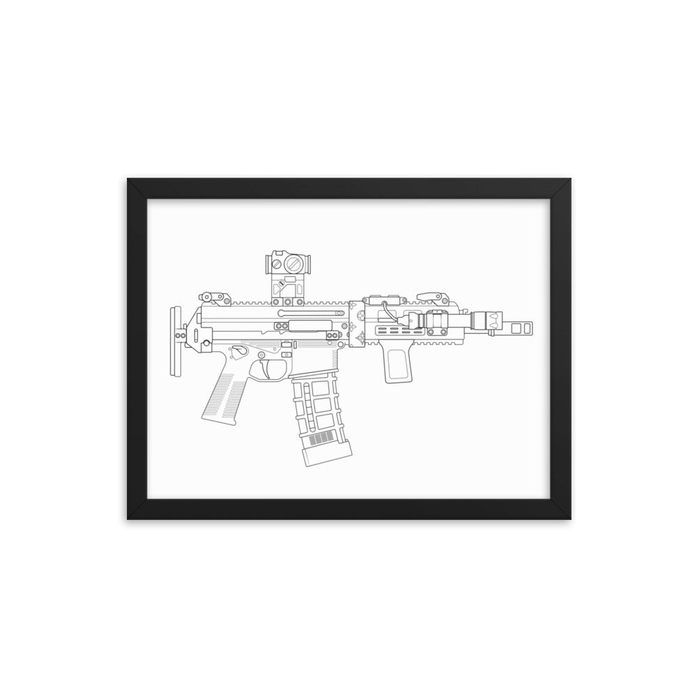 APC223 Framed Print