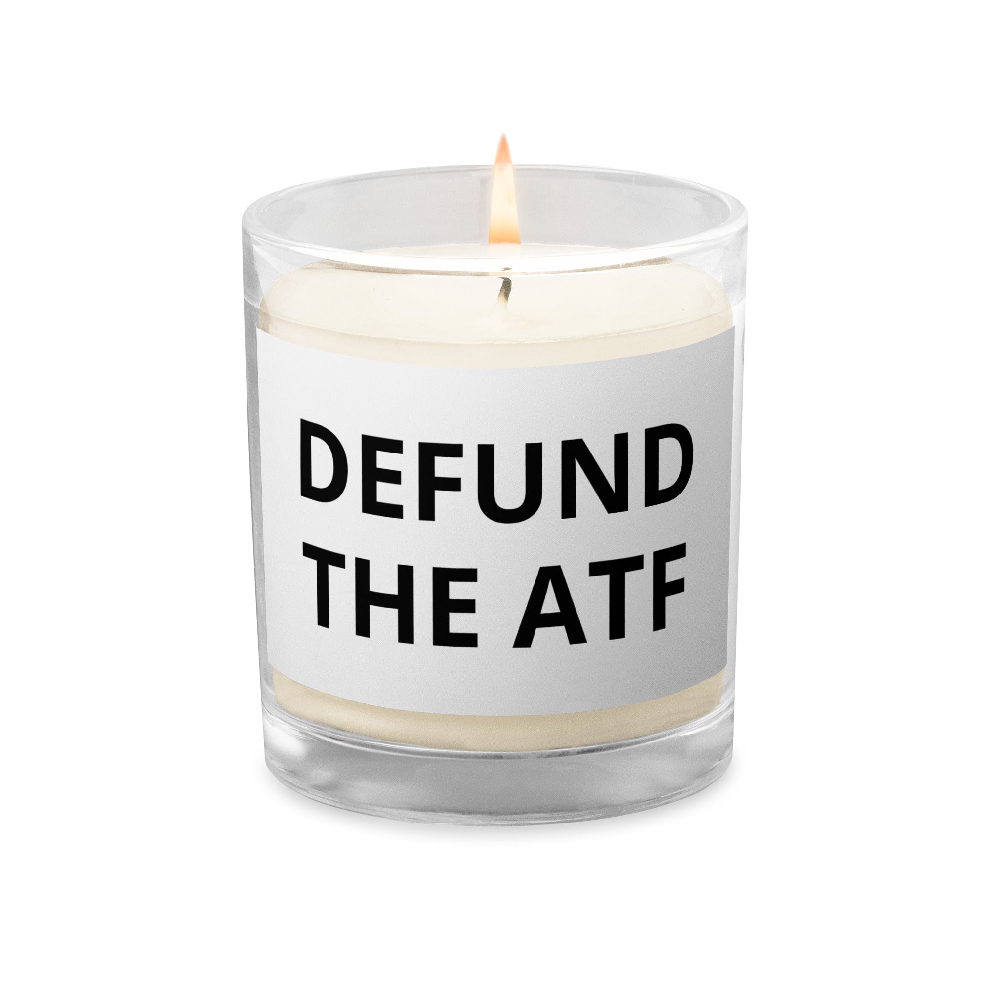 Defund The ATF Candle