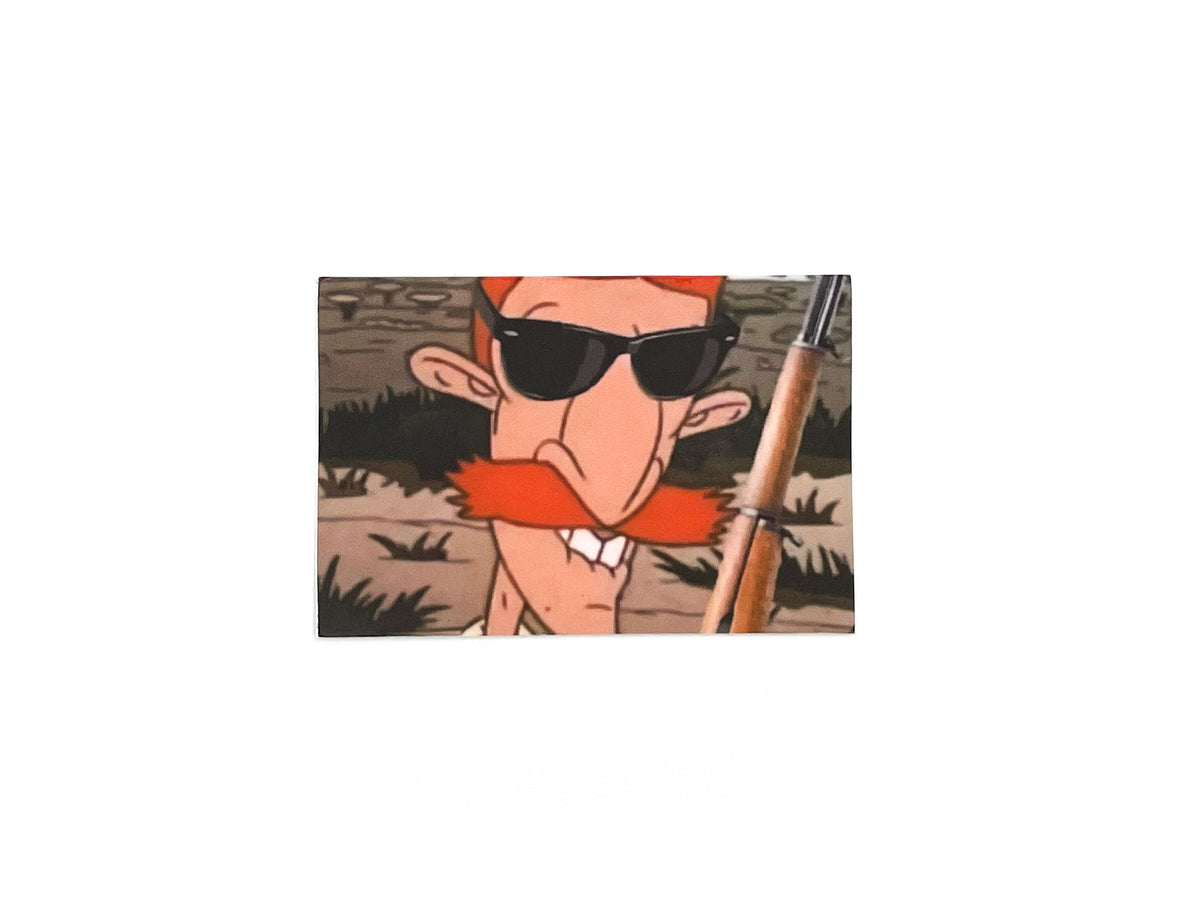 Nigel Thornberry Dat Garand Sticker – Stickthison