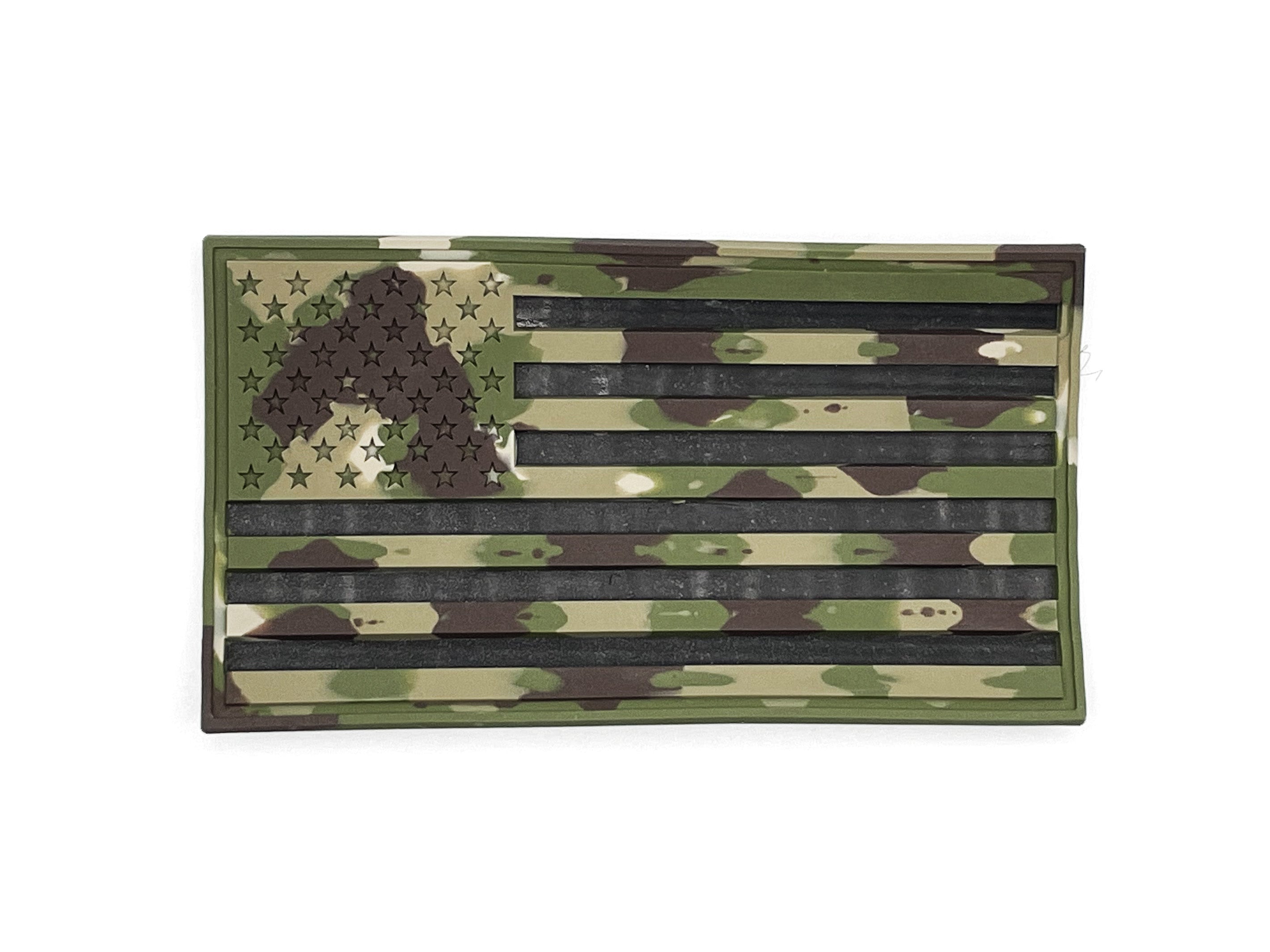 Blended Camo American Flags