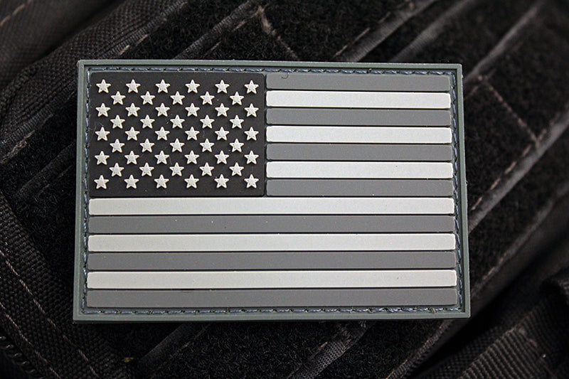 American Flag SWAT Morale Patch (PVC)